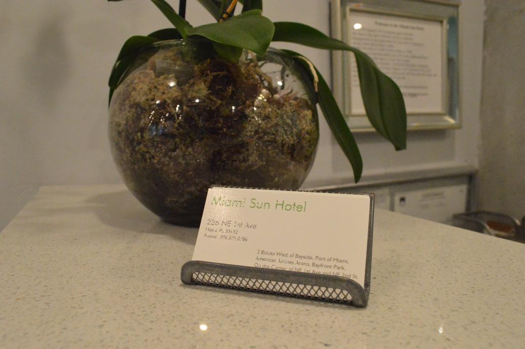 Miami Sun Hotel - Downtown/Port Of מיאמי מראה חיצוני תמונה